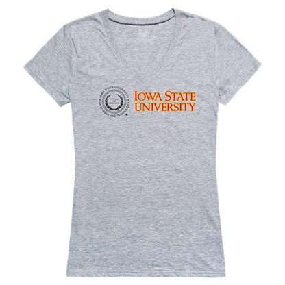 Iowa State University Cyclones NCAA Women's Seal Tee T-Shirt-Campus-Wardrobe