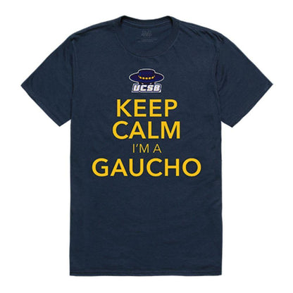 UCSB University of California Santa Barbara Gauchos NCAA Keep Calm Tee T-Shirt-Campus-Wardrobe