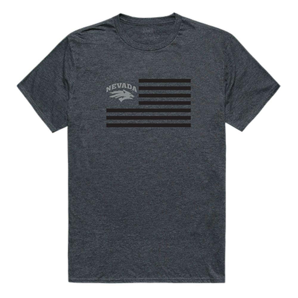 University of Nevada Wolf Pack NCAA Flag Tee T-Shirt-Campus-Wardrobe