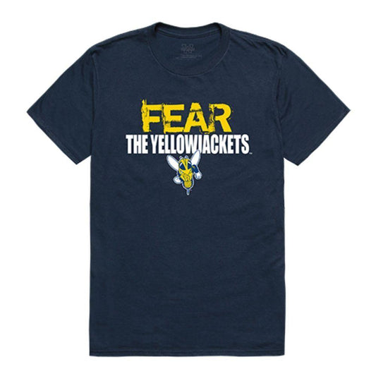 University of Rochester Yellowjackets NCAA Fear Tee T-Shirt-Campus-Wardrobe