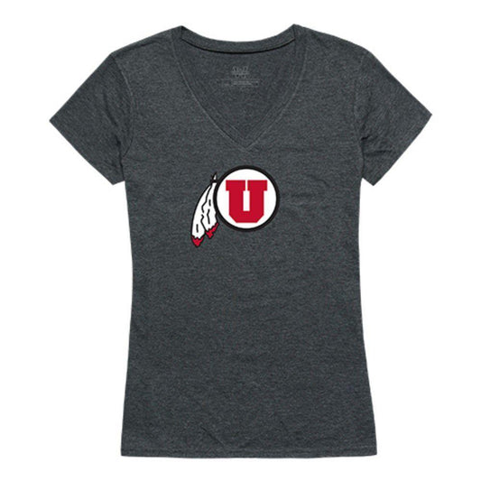 University of Utah Utes NCAA Women's Cinder Tee T-Shirt-Campus-Wardrobe