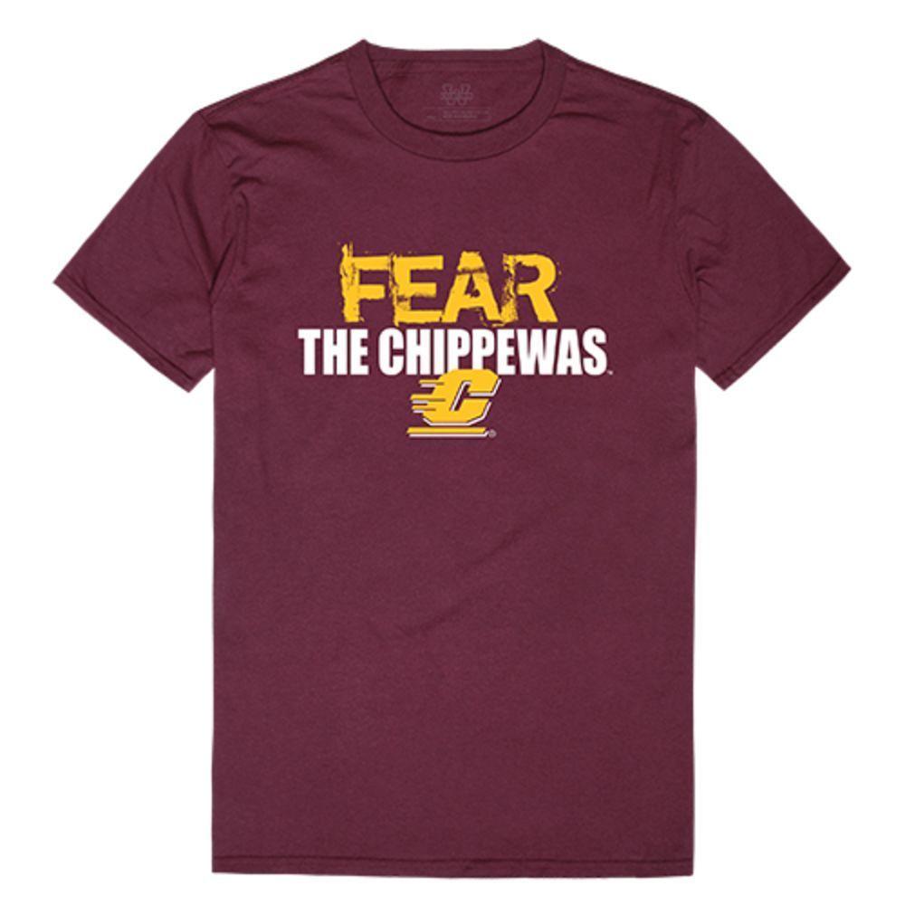 CMU Central Michigan University Chippewas NCAA Fear Tee T-Shirt-Campus-Wardrobe