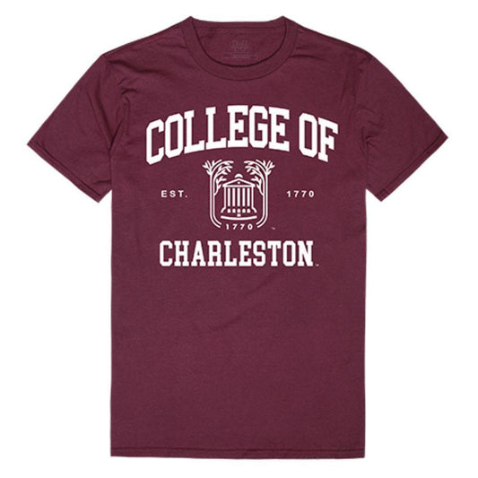 College of Charleston Cougars NCAA Seal Tee T-Shirt-Campus-Wardrobe