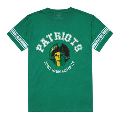 George Mason University Patriots NCAA Men's Football Tee T-Shirt Kelly-Campus-Wardrobe