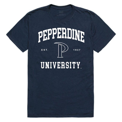 Pepperdine University Waves NCAA Seal Tee T-Shirt-Campus-Wardrobe