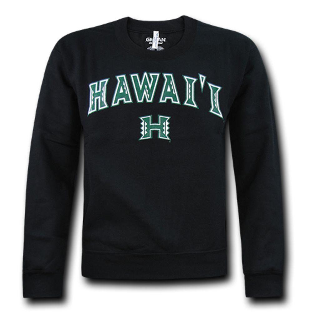 University of Hawaii Rainbow Warriors NCAA College Crewneck Pullover Sweater Sweatshirt-Campus-Wardrobe