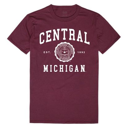 CMU Central Michigan University Chippewas NCAA Seal Tee T-Shirt-Campus-Wardrobe