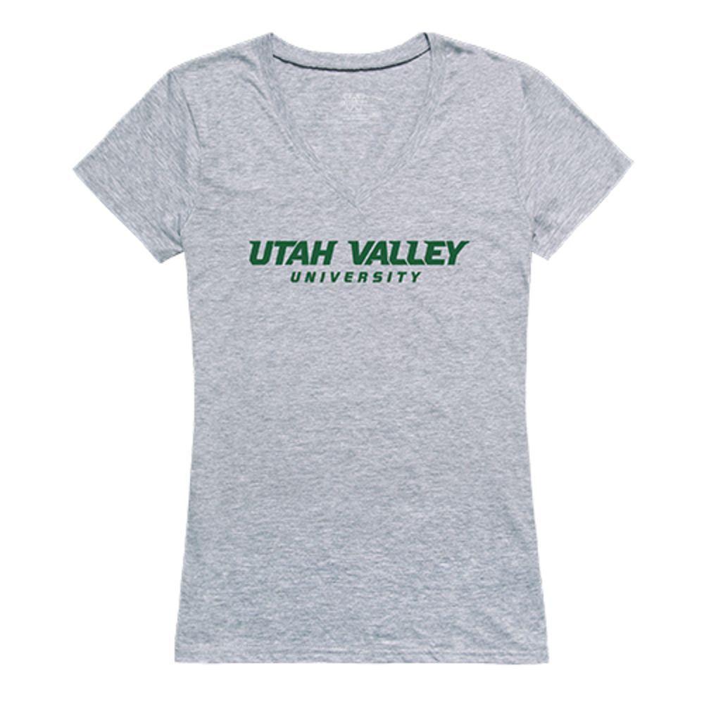 Utah Valley University Wolverines NCAA Women's Seal Tee T-Shirt-Campus-Wardrobe
