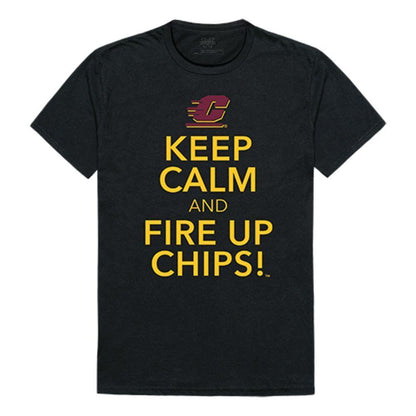 CMU Central Michigan University Chippewas NCAA Keep Calm Tee T-Shirt-Campus-Wardrobe