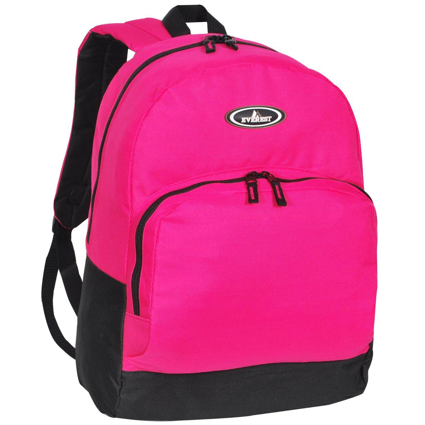 Everest Backpack Book Bag - Back to School Classic Two-Tone with Front Organizer-Casaba Shop