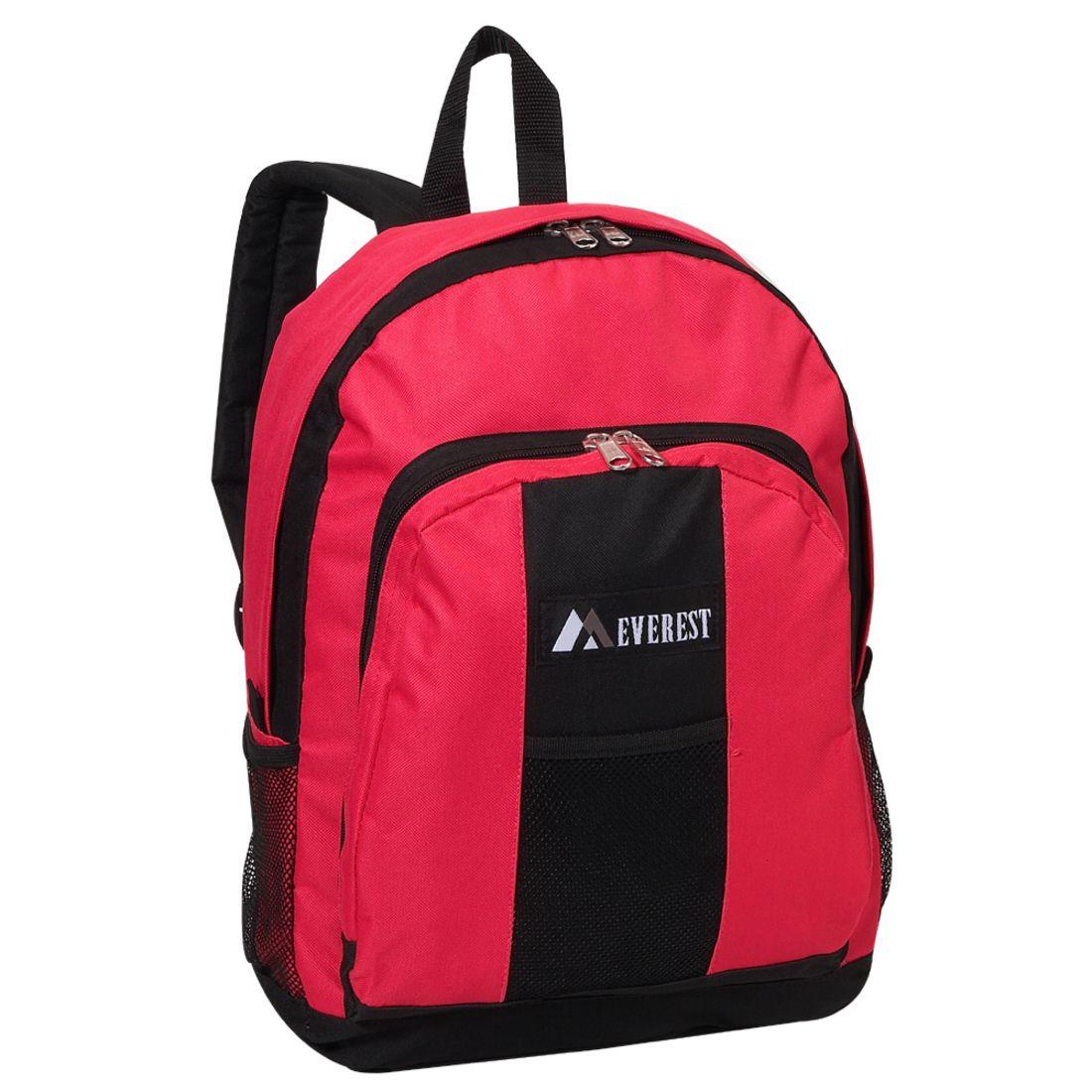 Everest Backpack with Front & Side Pockets