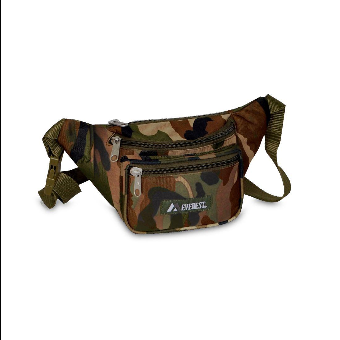 Everest Woodland Camouflage Waist Fanny Pack 