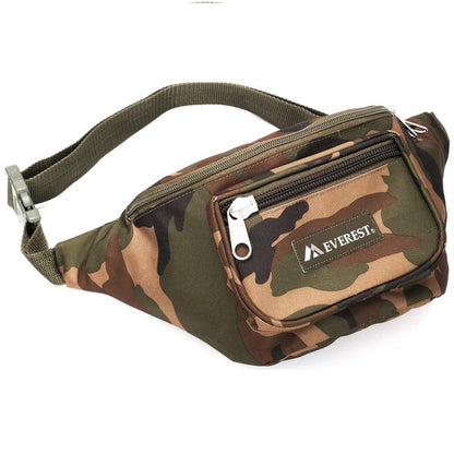 Everest Woodland Camouflage Waist Fanny Pack 