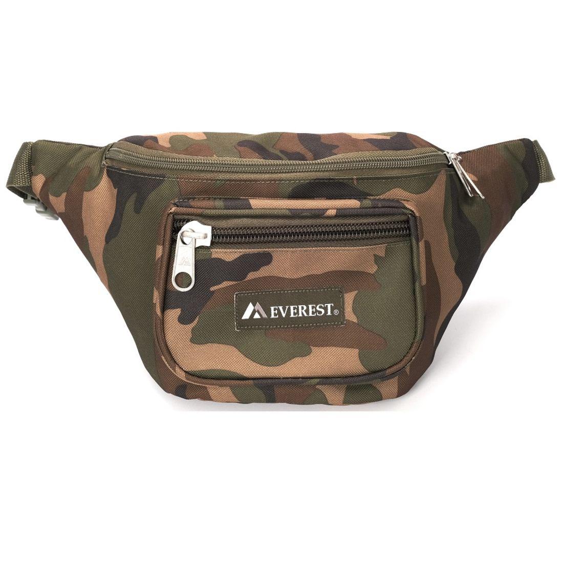 Everest Woodland Camouflage Waist Fanny Pack