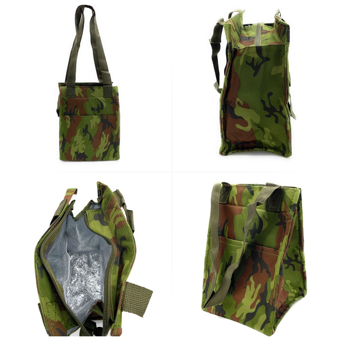 Empire Cove Insulated Lunch Bag Kids Adults Cooler Food Tote Picnic Travel Camo