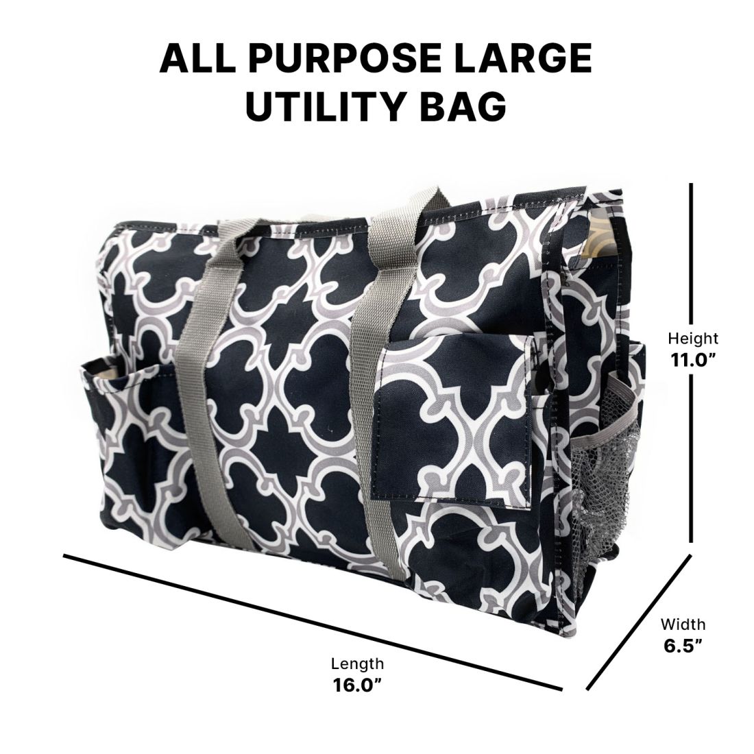 Empire Cove Utility Large Tote Bag All Purpose Shoulder Bag Shopping Travel