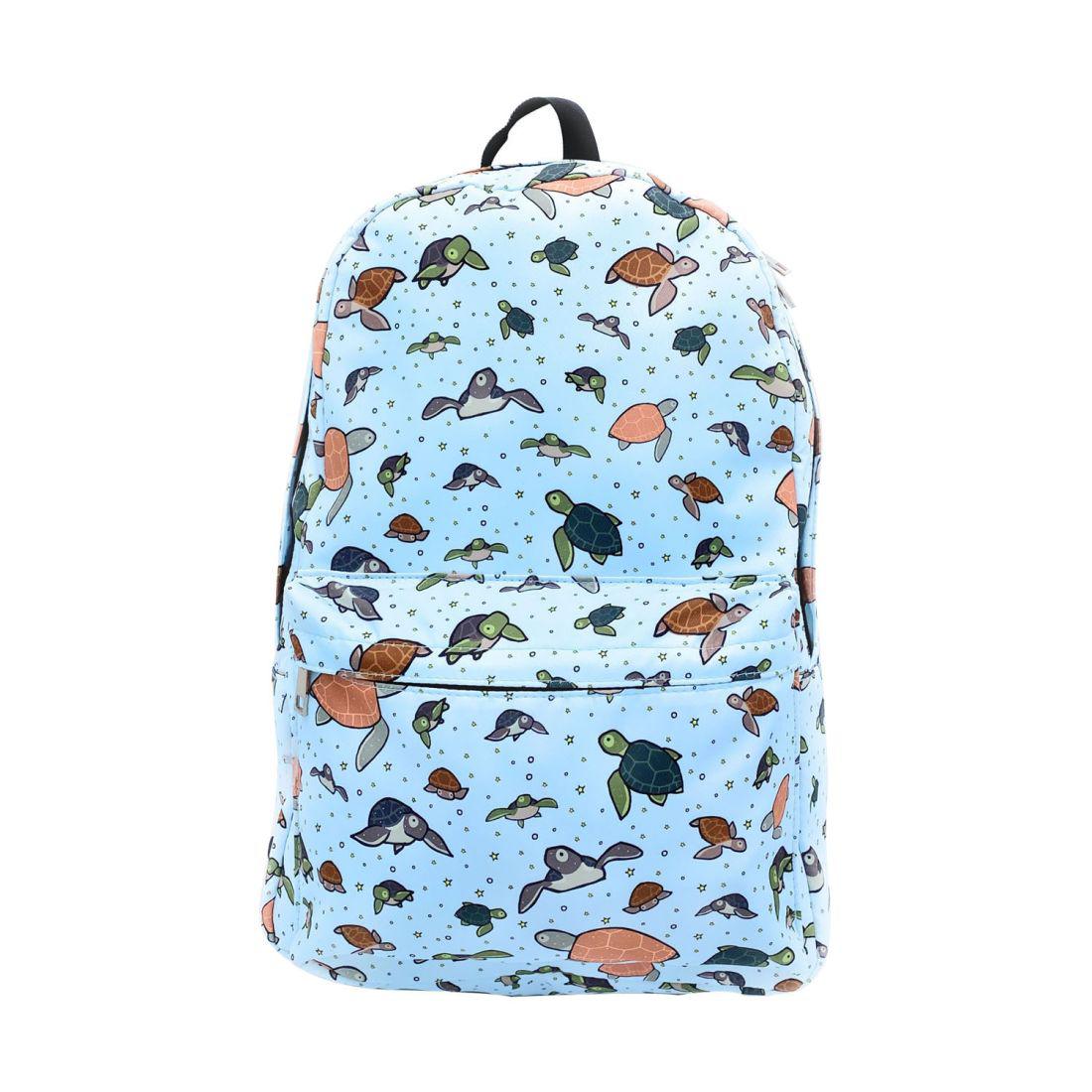 Empire Cove Stylish Design Backpack Junior Book Bag Laptop Animals Sea Turtle