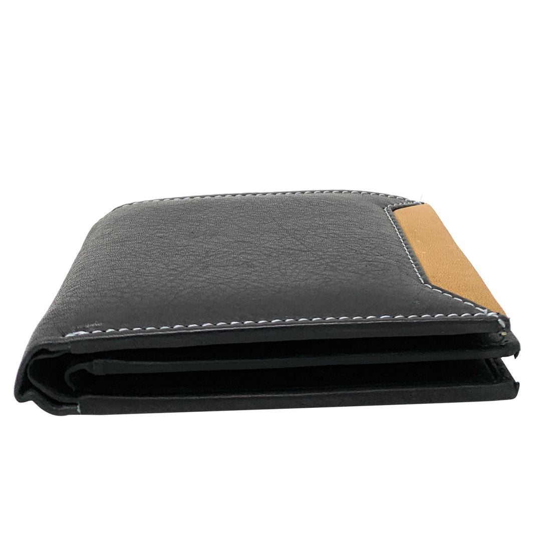 Empire Cove Stylish Genuine Leather Bifold Wallets Mens Womens-UNCATEGORIZED-Empire Cove-Black-Casaba Shop