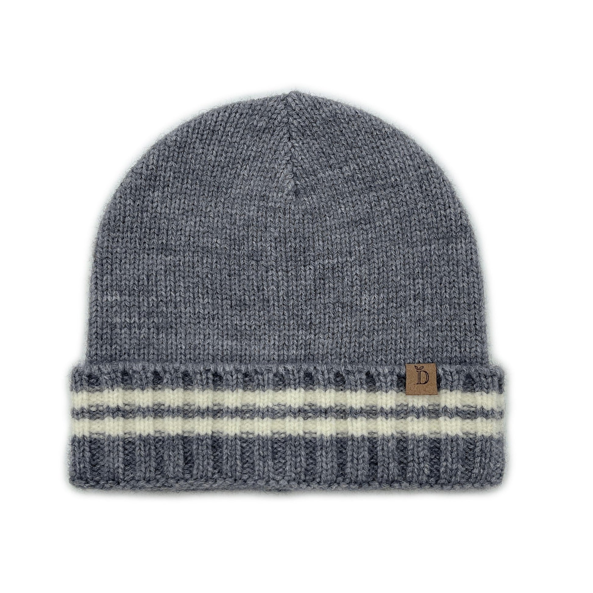 Empire Cove Winter Knit Striped Beanie-UNCATEGORIZED-Empire Cove-Black-Casaba Shop