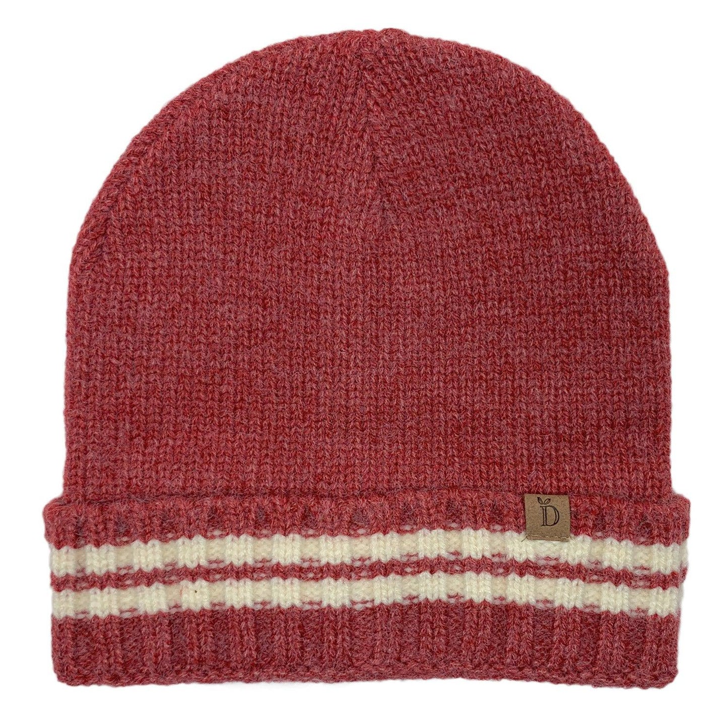 Empire Cove Winter Knit Striped Beanie-UNCATEGORIZED-Empire Cove-Red-Casaba Shop