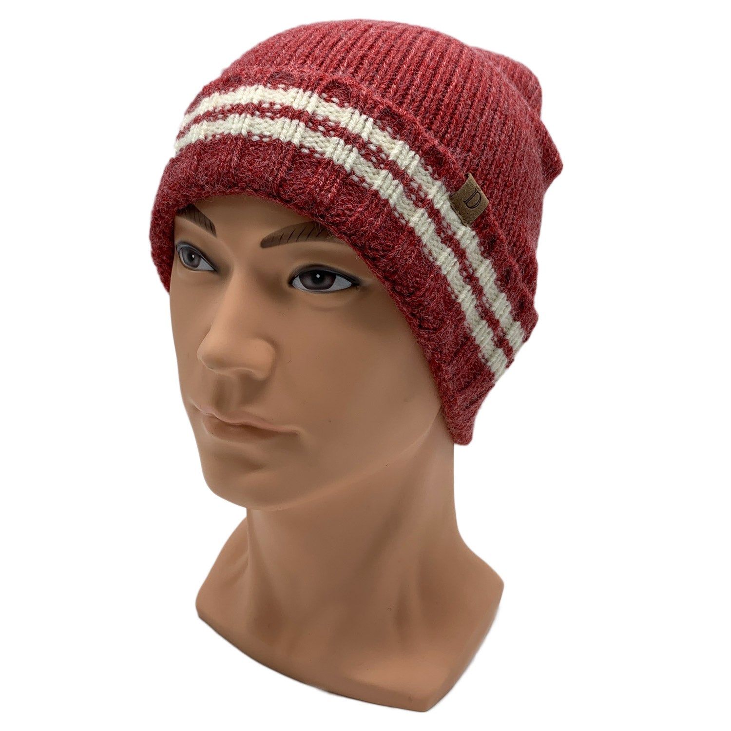 Empire Cove Winter Knit Striped Beanie-UNCATEGORIZED-Empire Cove-Black-Casaba Shop