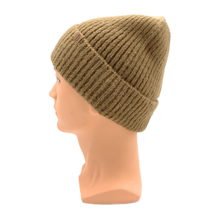 Empire Cove Womens Ribbed Knit Cuff Beanie-UNCATEGORIZED-Empire Cove-Dusty pink-Casaba Shop