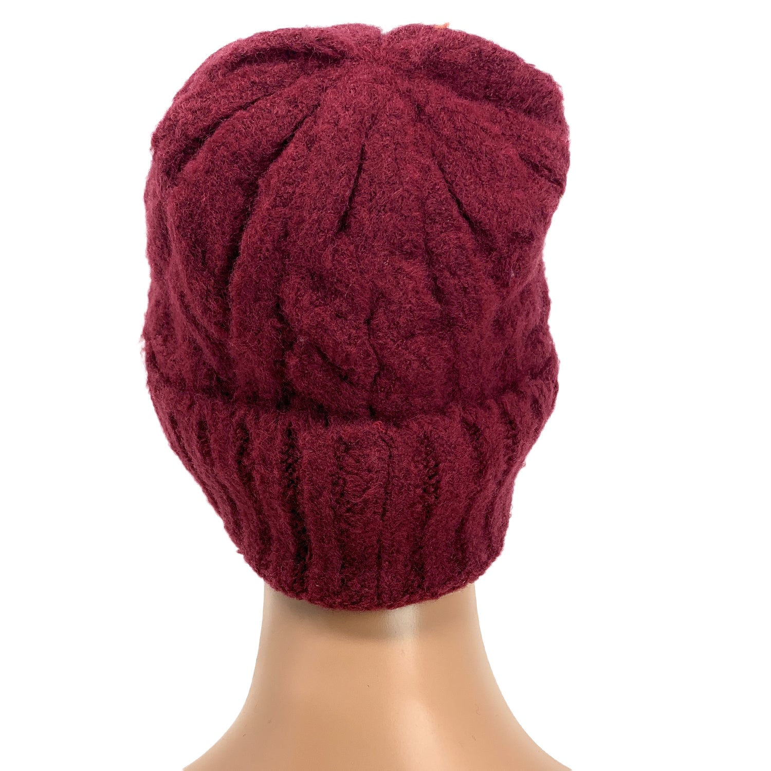 Empire Cove Winter Cable Knit Cuff Beanie-UNCATEGORIZED-Empire Cove-Black-Casaba Shop