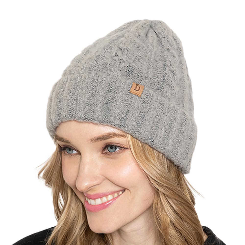 Empire Cove Winter Cable Knit Cuff Beanie-UNCATEGORIZED-Empire Cove-Mustard-Casaba Shop