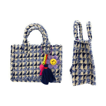 Empire Cove Stylish Mini Tote Bags with Tassles Purse Handbags Satchel Bag