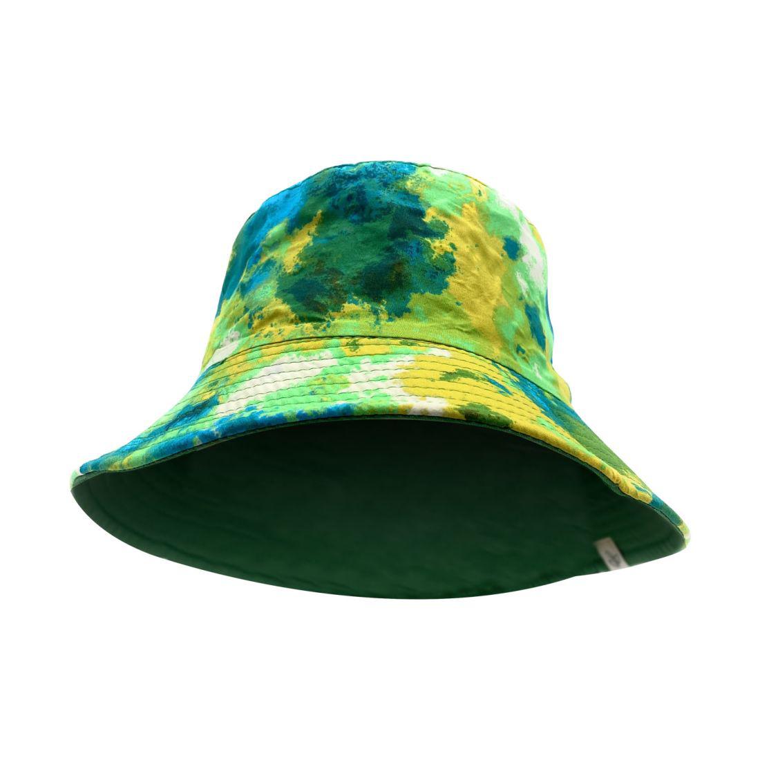 Empire Cove Tie Dye Ice Crumple Bucket Hat Reversible Fisherman Cap Women Men