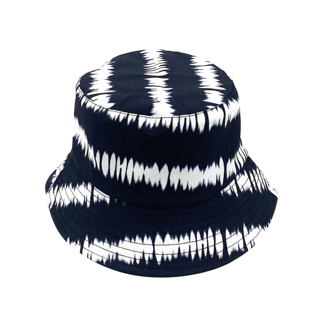 Empire Cove Tie Dye Stripes Bucket Hat Reversible Fisherman Cap Women Men Summer