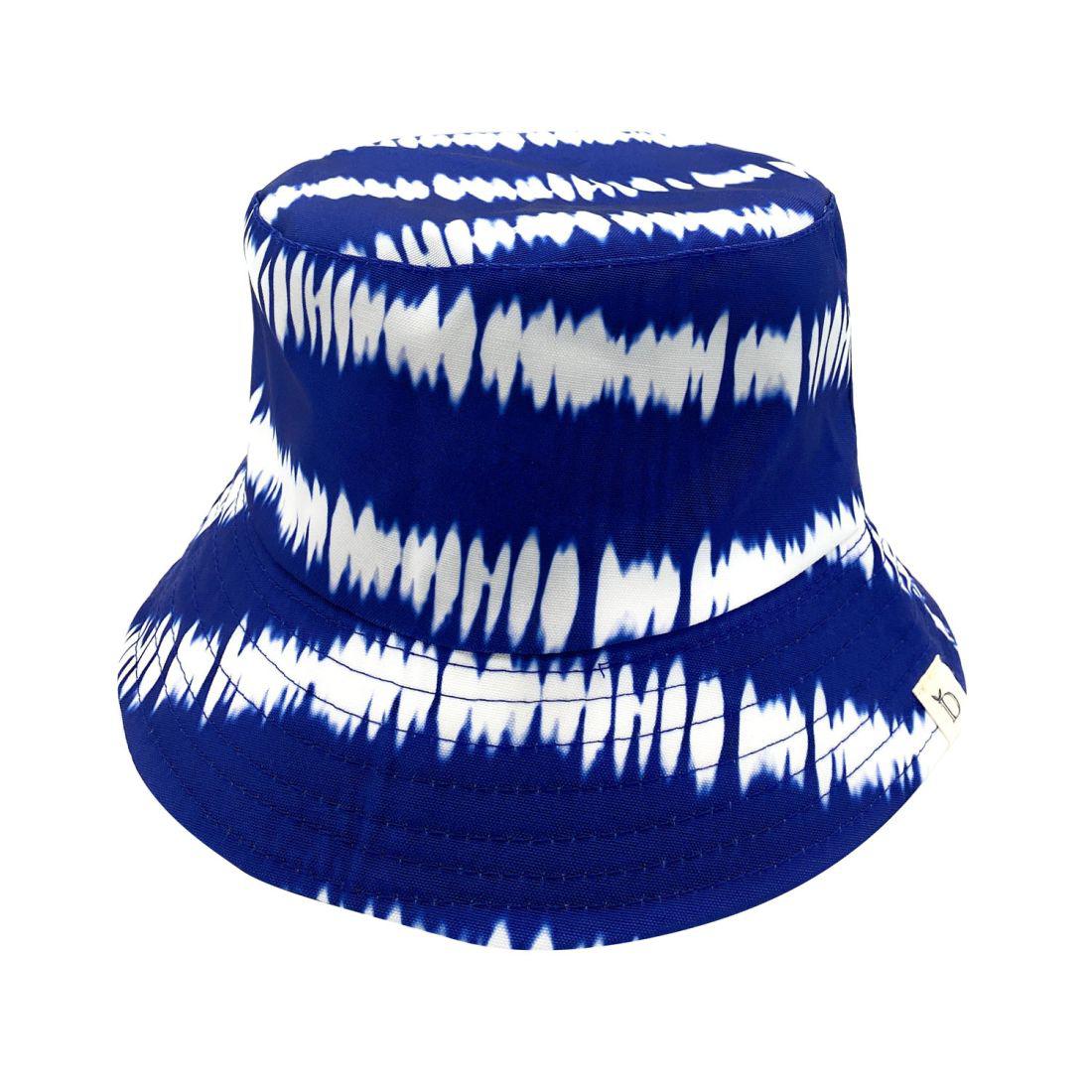 Empire Cove Tie Dye Stripes Bucket Hat Reversible Fisherman Cap Women Men Summer