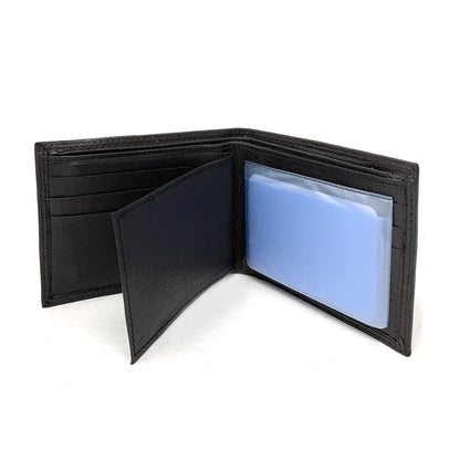 Empire Cove VIP Classic Genuine Leather Slim Bifold Wallets Side Flip ID-Wallets-Empire Cove-Tan-Casaba Shop