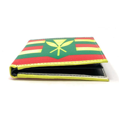 Hawaii Kanaka Bifold Wallets In Gift Box Mens Womens Kids-UNCATEGORIZED-Empire Cove-KANAKA FLAG-Casaba Shop