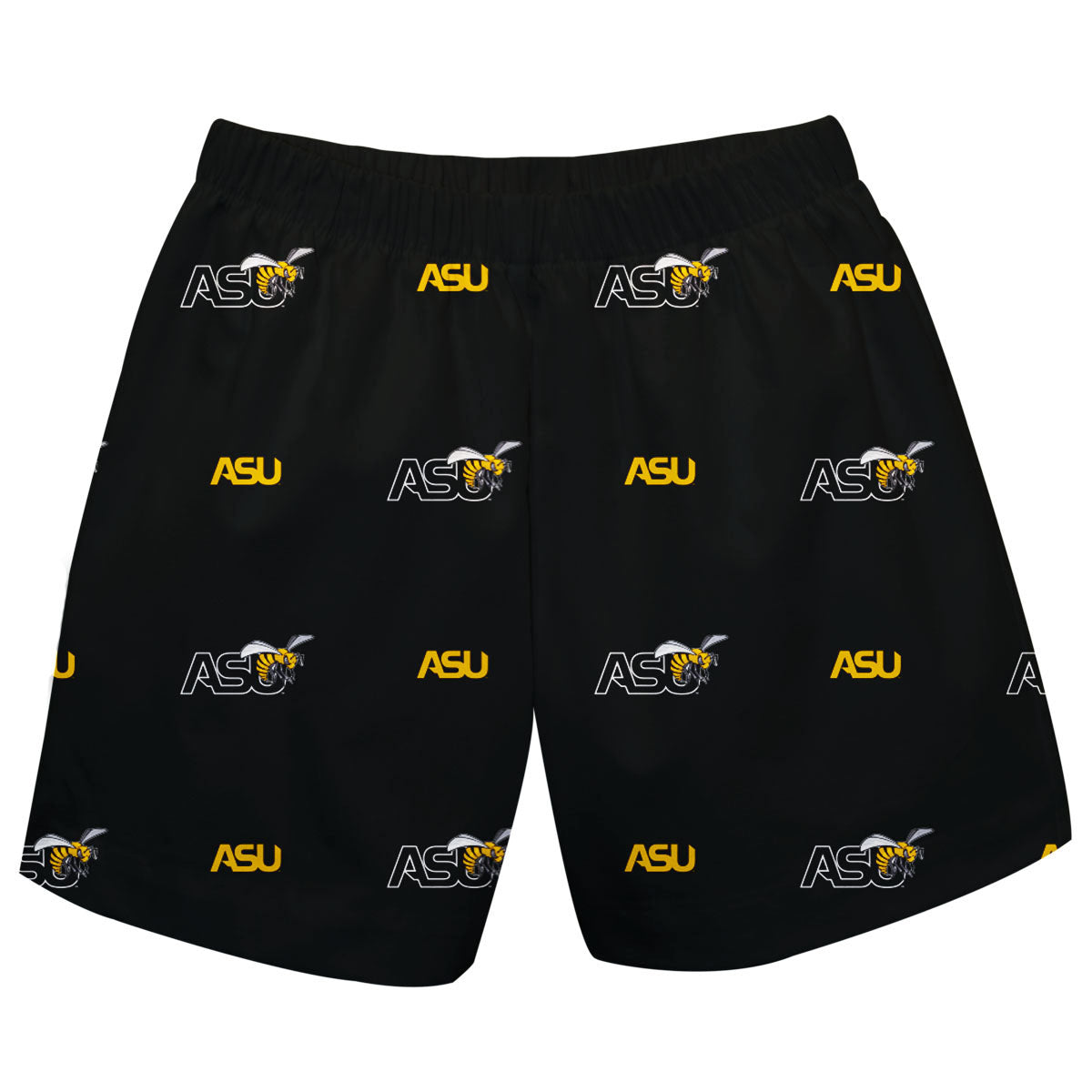 Alabama State Hornets Boys Game Day Elastic Waist Classic Play Black Pull On Shorts