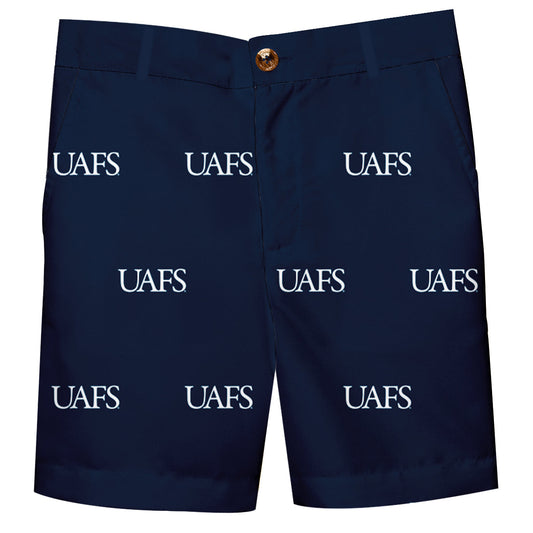 Arkansas Fort Smith UAFS Lions Boys Game Day Navy Structured Shorts