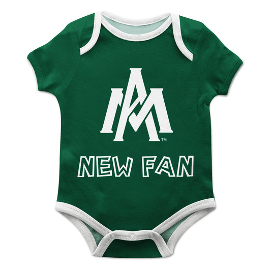 University of Arkansas at Monticello Boll Weevills New Fan Green Short Sleeve One Piece Jumpsuit Romper Bodysuit by Vive La Fete