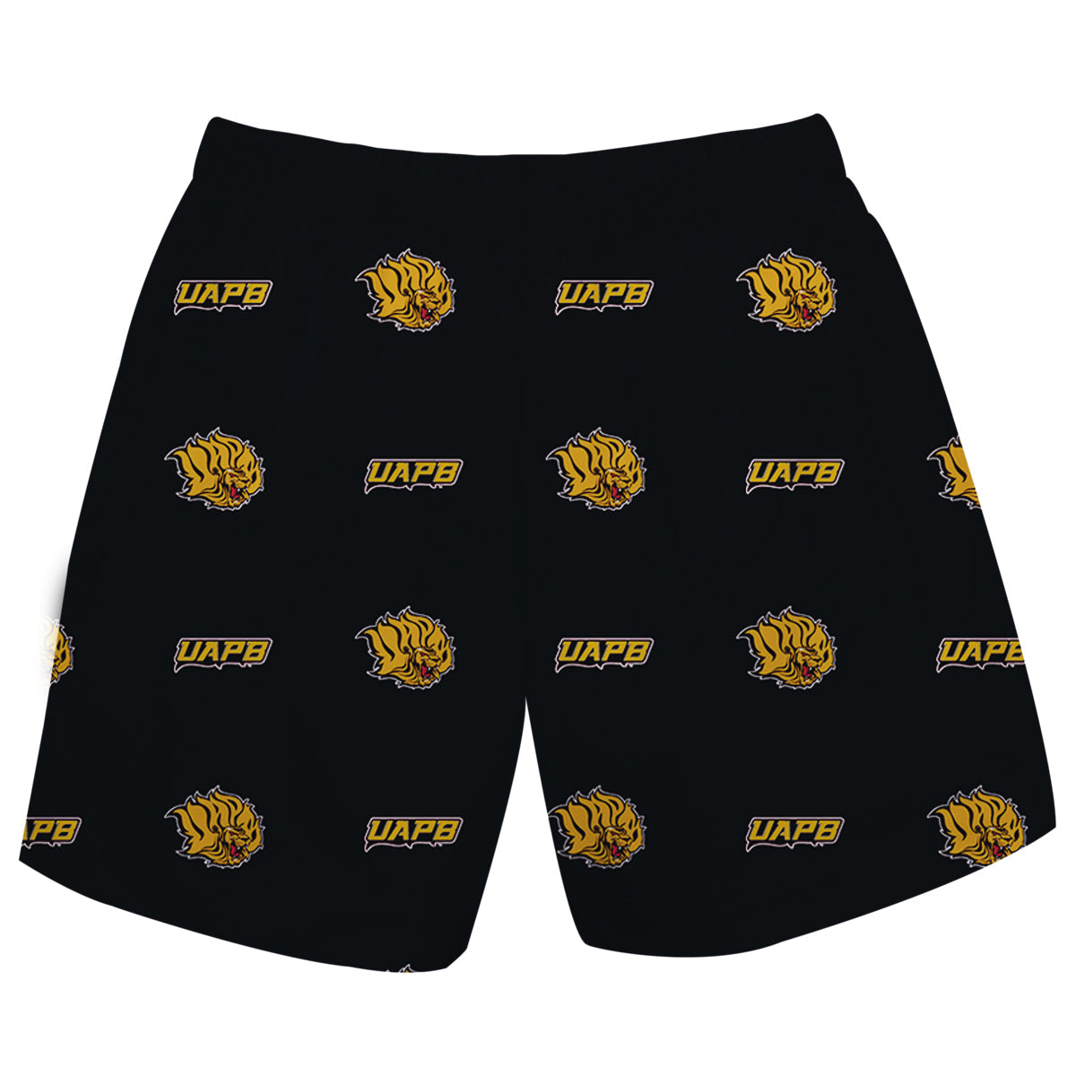 UAPB Golden Lions Boys Game Day Elastic Waist Classic Play Black Pull On Shorts