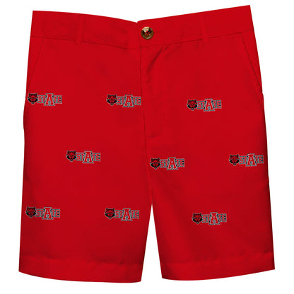 Arkansas State Red Wolves Red Structured Short