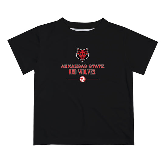 Mouseover Image, Arkansas State Red Wolves Vive La Fete Soccer V1 Red Short Sleeve Tee Shirt