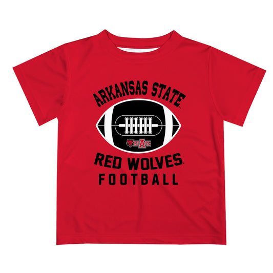 adidas Arkansas State Red Wolves Black School Logo Ultimate climalite  T-Shirt