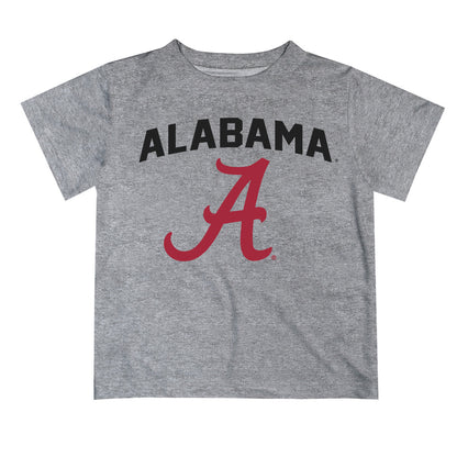 Alabama Crimson Tide Vive La Fete Boys Game Day V2 Gray Short Sleeve Tee Shirt