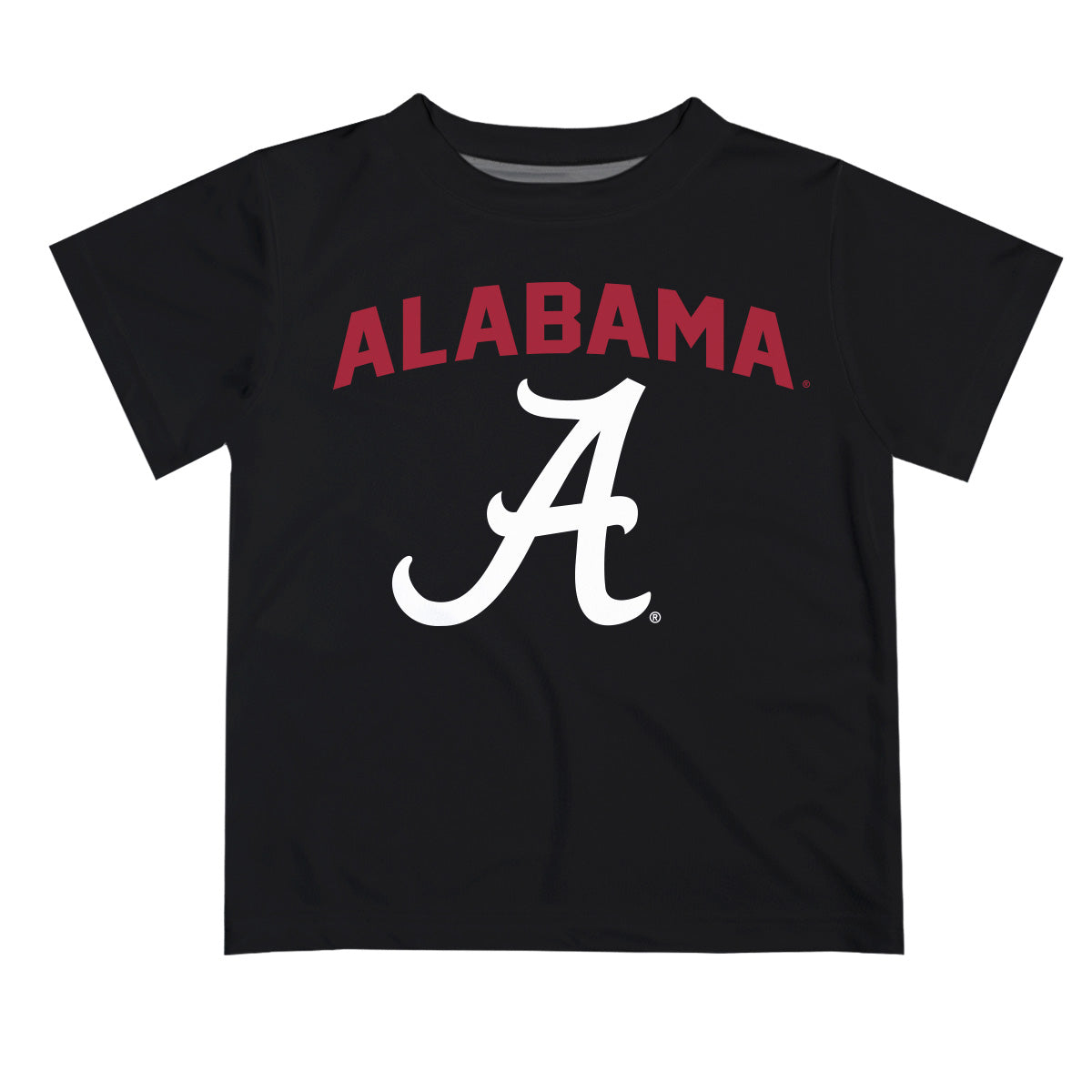 Alabama Crimson Tide Vive La Fete Boys Game Day V2 Black Short Sleeve Tee Shirt