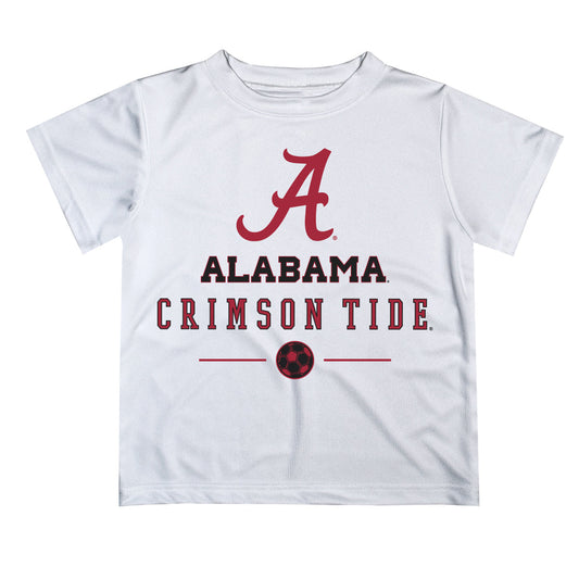 Mouseover Image, Alabama Crimson Tide Vive La Fete Soccer V1 Black Short Sleeve Tee Shirt