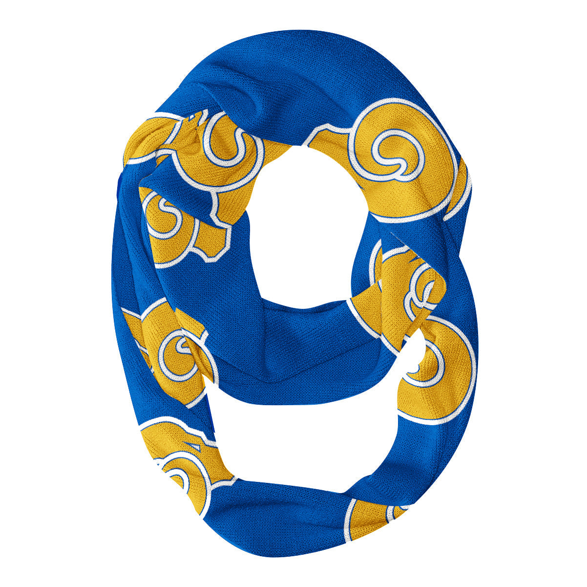 Albany State Rams Vive La Fete Repeat Logo Game Day Collegiate Women Light Weight Ultra Soft Infinity Scarf