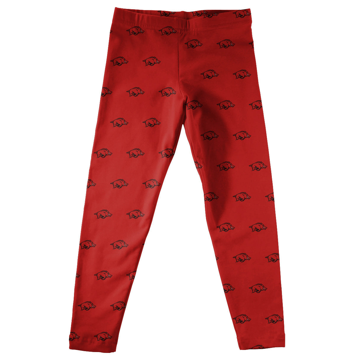 Arkansas Print Red Leggings