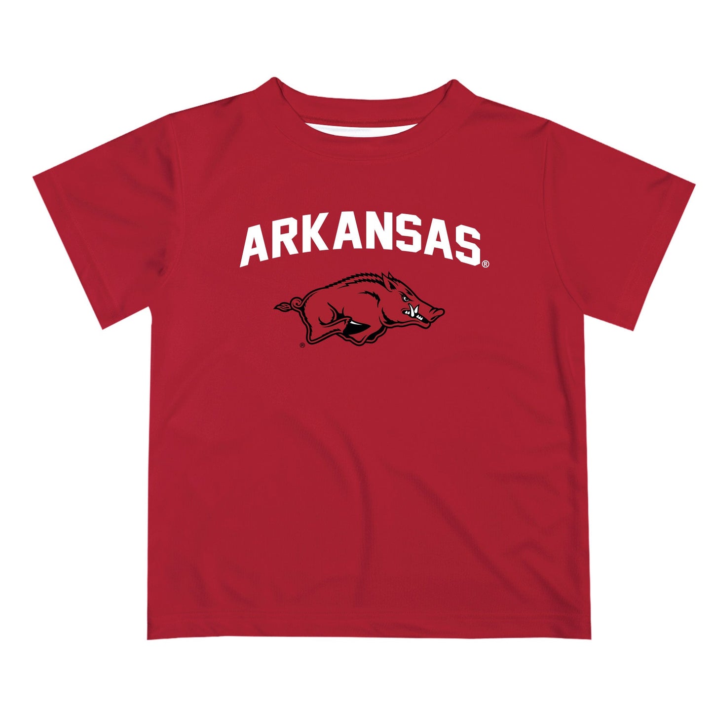 Arkansas Razorbacks Vive La Fete Boys Game Day White Short Sleeve Tee Shirt - Vive La F̻te - Online Apparel Store