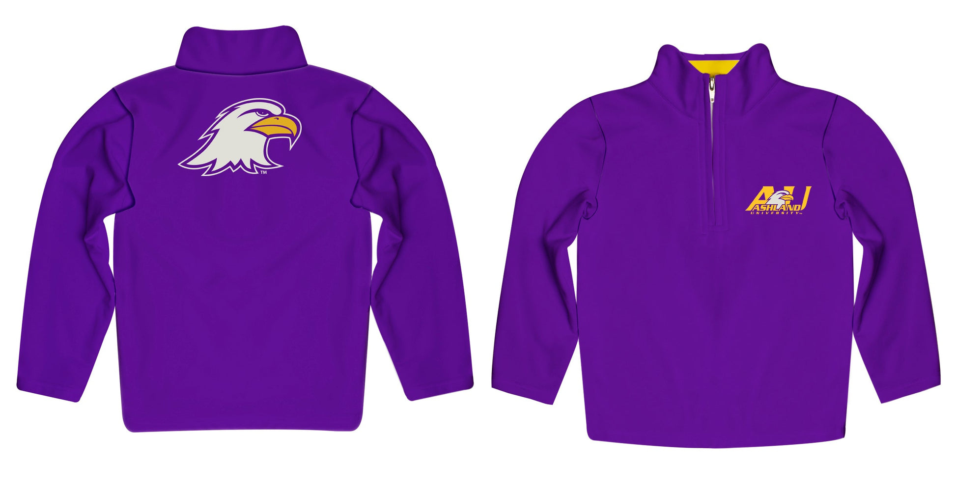 Ashland Eagles Toddler Team Logo Stripes T-Shirt - Purple