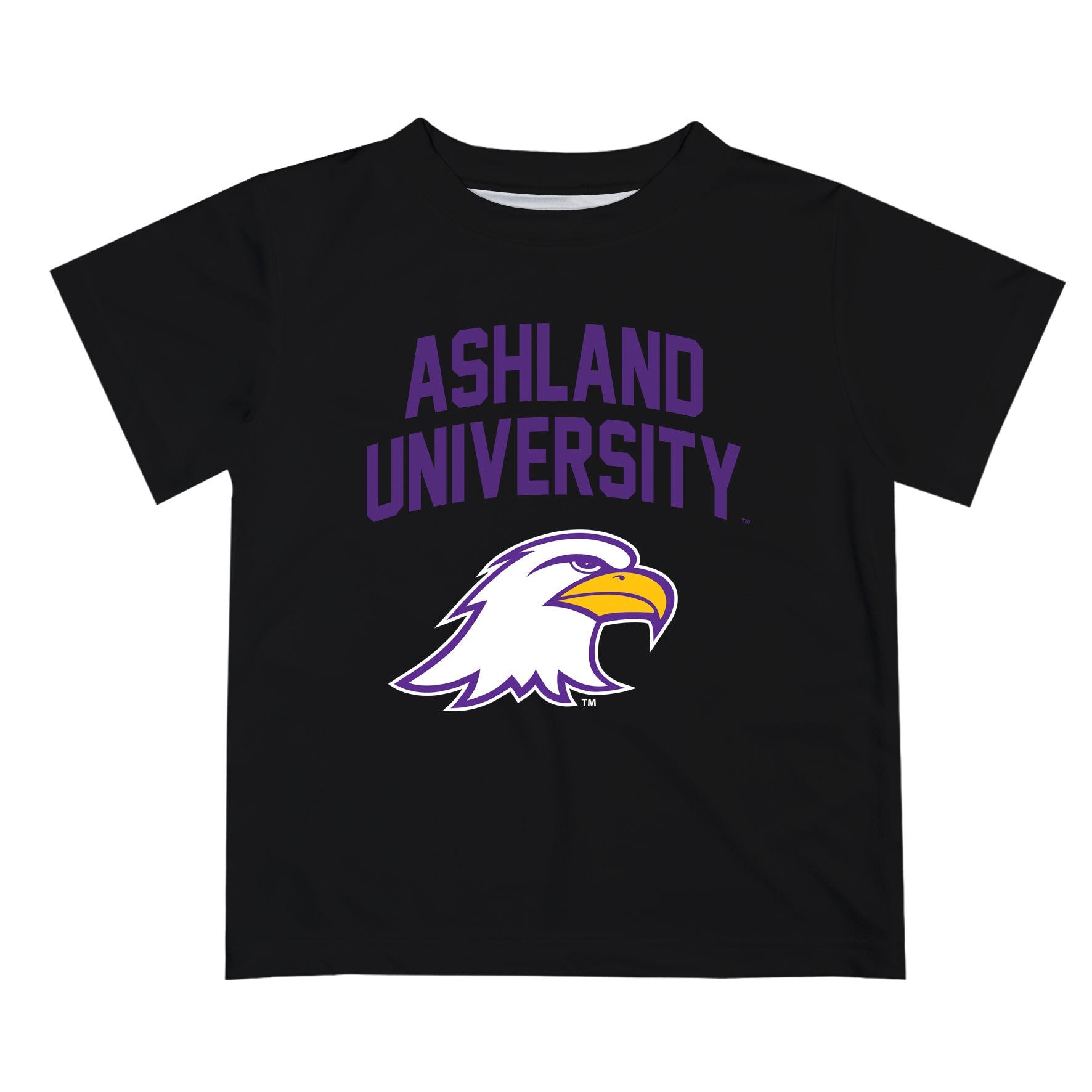 Ashland University AU Eagles Vive La Fete Boys Game Day V2 Black Short Sleeve Tee Shirt