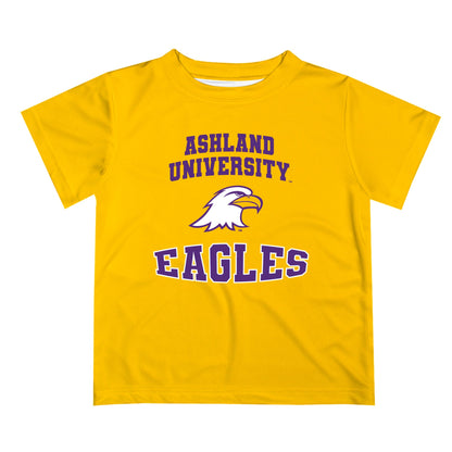 Ashland Eagles AU Vive La Fete Boys Game Day V3 Gold Short Sleeve Tee Shirt